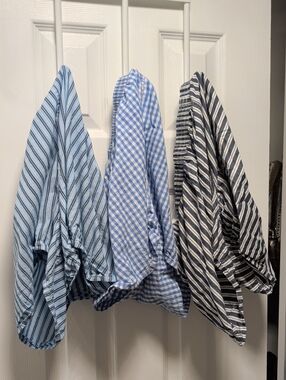 NWOT 100% Cotton Boxer-style Women's Shorts - Set Of 3